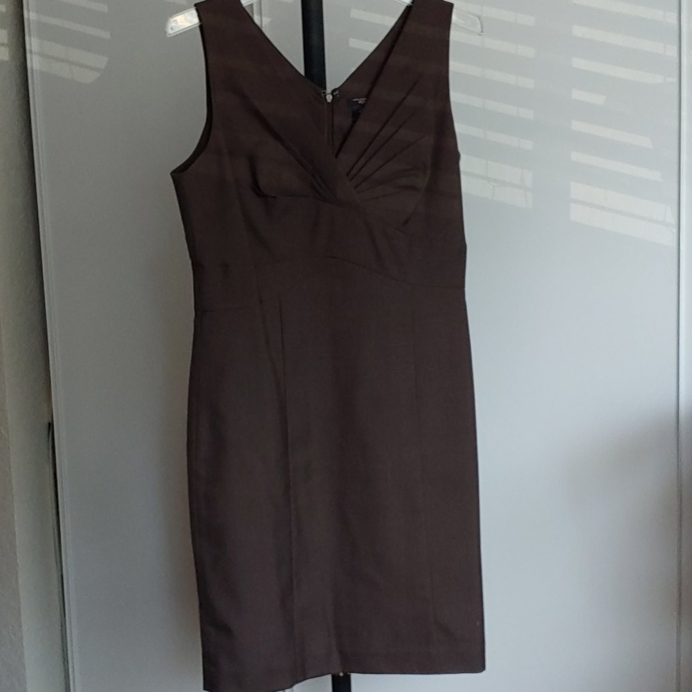 Last Chance before donating - Ann Taylor 10P brown shift dress